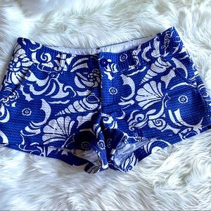 Lilly Pulitzer Walsh Short Blue Size 6